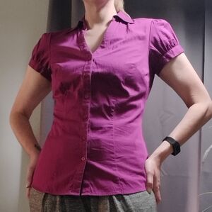 The Limited Essential Shirt in Purple Women's Small